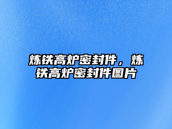 煉鐵高爐密封件，煉鐵高爐密封件圖片