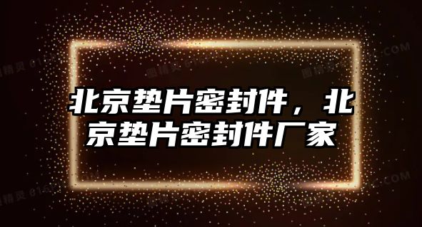 北京墊片密封件，北京墊片密封件廠家