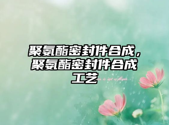 聚氨酯密封件合成，聚氨酯密封件合成工藝