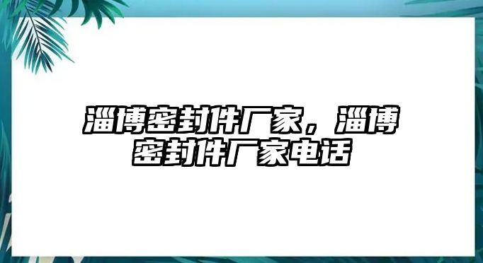 淄博密封件廠家，淄博密封件廠家電話